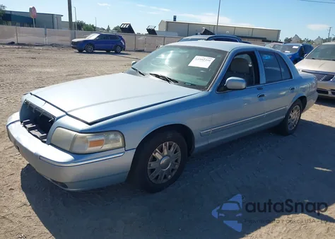 2008 Mercury Grand Marquis Gs из США, поврежденный, VIN 2MEFM74V88X609779